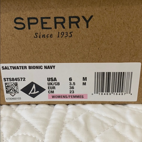 Sperry Saltwater Bionic navy  Duck Boot - Picture 10 of 10